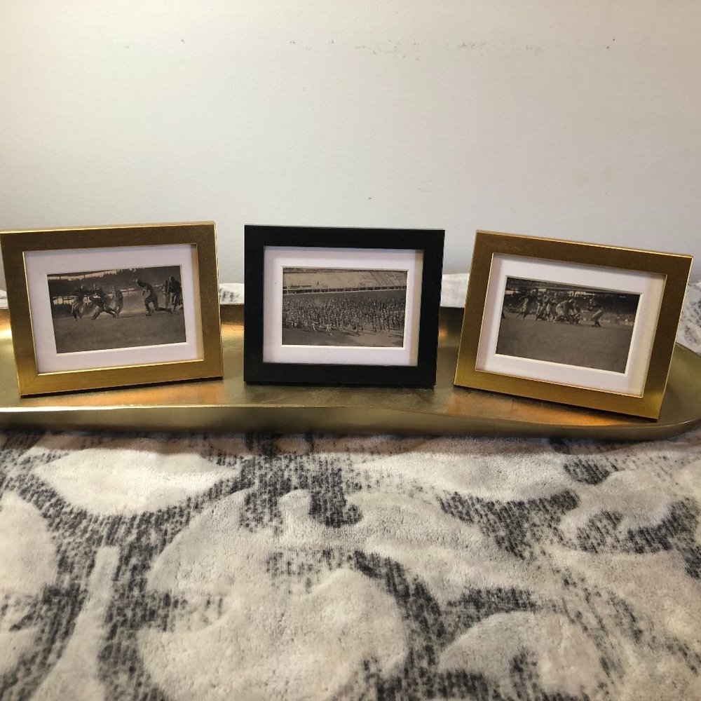 🇨🇦🍁Set of Three Framed Photos of Old Sporting Events - Umbro🇨🇦🍁
